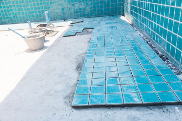Pool Flooring Installation in Norwalk
