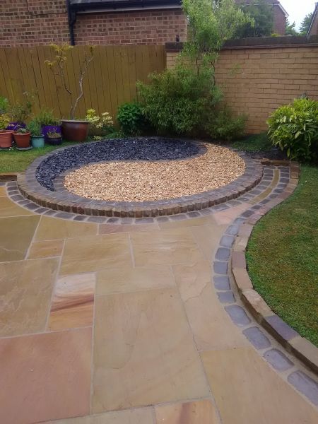 Sandstone Patio Installation in Norwalk