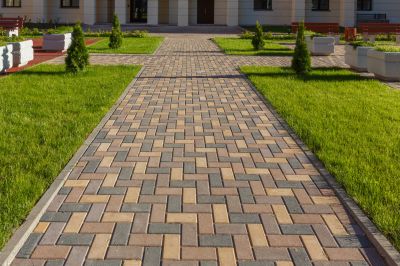 Brick Driveway Installation